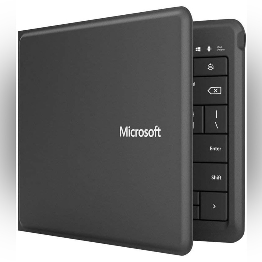 Microsoft Wireless Universal Foldable Keyboard for iPad, iPhone, Android Devices